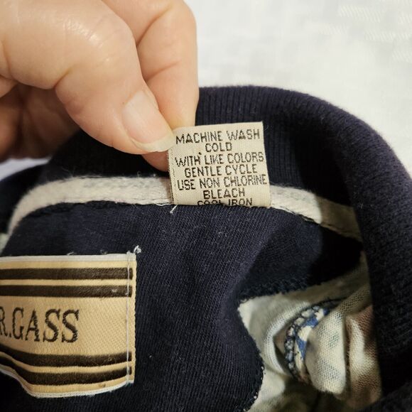 W.R. Gass Men's Polo Shirt Short Sleeve Size Large L Pre-Owned Multicolor Cotton - Picture 4 of 8